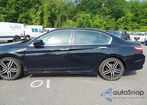 2017 Honda Accord Sport Se z USA, uszkodzony, nr VIN 1HGCR2F10HA243331